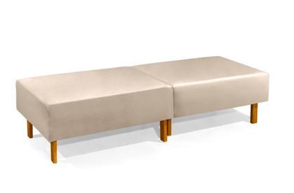 Imagem de Cama Dobrável Com Encosto Para Camping Sofá Cama Portátil Acomodar Visitas, Viagens Bege Envio Imediato