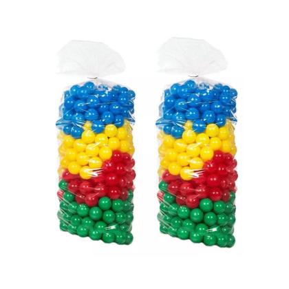 Imagem de Cama Elastica de 2,44 Infantil Pula Pula Piscina de Bolinhas 1,5 Infantil com 1000 Bolinhas Coloridas