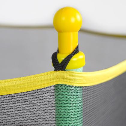 Imagem de Cama Elástica Infantil 1,40 m com Rede de Proteção Zíper Pula Pula, Lona UV, Suporta 70 kg Conect