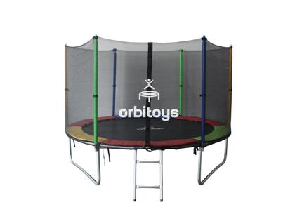 Imagem de Cama Elástica Infantil Pula Pula Trampolim 2,44 M Playground Orbitoys