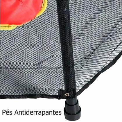 Imagem de Cama Elástica Pula Pula Divertido 1,4m Trampolim Até 100kg