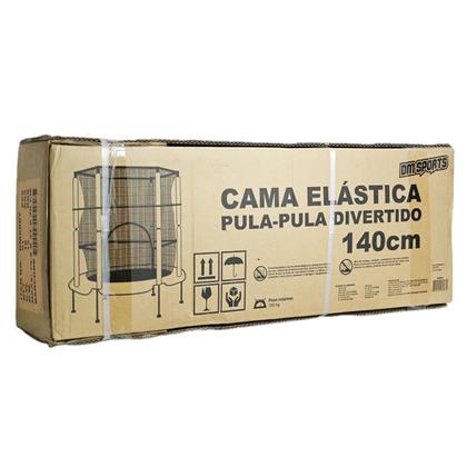 Imagem de Cama Elástica Pula Pula Divertido 1,4m Trampolim Até 100kg