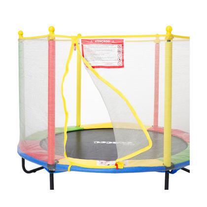Imagem de Cama Elástica Pula Pula Trampolim 1,52m com Rede Replay Kids