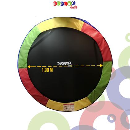 Imagem de Cama Elástica Pula Pula Trampolim 2,44m com Rede Replay Kids