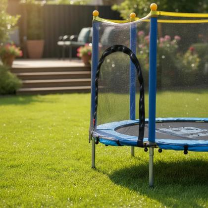 Imagem de Cama Elástica Trampolim Pula Pula Infantil 140m Com Rede