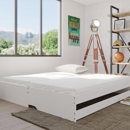 Imagem de Cama em Madeira Maciça 3 em 1 Flip