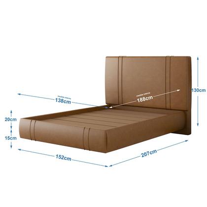 Imagem de Cama Flutuante Star Casal material ecológico PU - Skybox