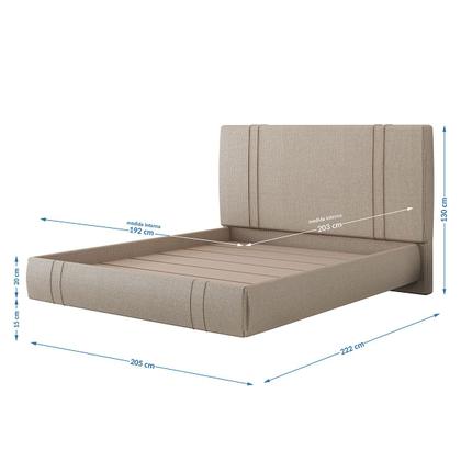 Imagem de Cama Flutuante Star King Size Linho - Skybox