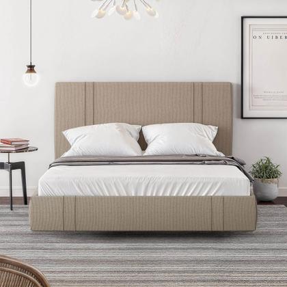 Imagem de Cama Flutuante Star King Size Linho - Skybox