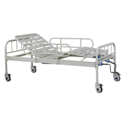 Imagem de Cama Hospitalar Com Colchão Impermeável Fawler 2 Manivelas