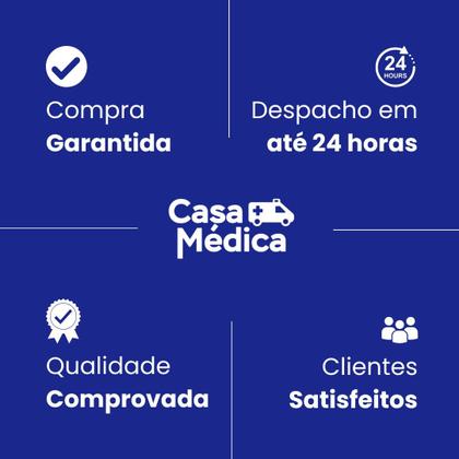 Imagem de Cama Hospitalar Com Colchão Impermeável Fawler 2 Manivelas