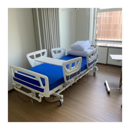 Imagem de Cama Hospitalar Elétrica 8 Movimentos Motorizada Com Elevação de Altura do Leito e Colchão