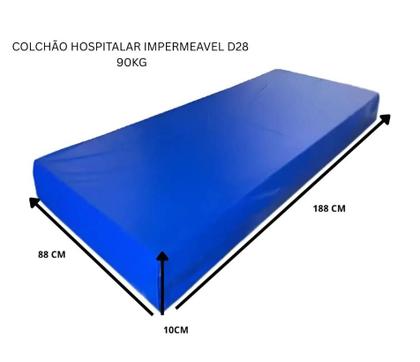 Imagem de Cama Hospitalar Elétrica Motorizida 8 Movimentos Com Elevação De Leito Com Colchão D28