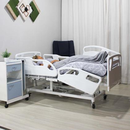 Imagem de Cama Hospitalar Motorizada 8 Posições Com Colchão D33 Elevação de Leito Luxo 5 Movimentos Eletrica Para Idosos