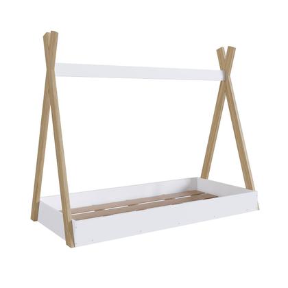 Imagem de Cama Infantil Cabana com Colchão Branco - Completa Móveis