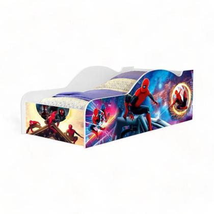 Imagem de Cama Infantil Carro Spider com Colchão Cambel