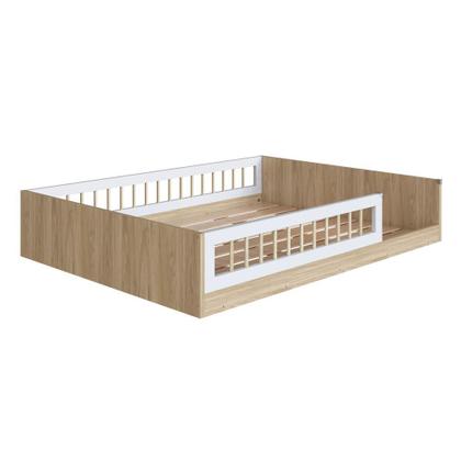 Imagem de Cama Infantil Casal Montessoriana Affeto Completa Móveis