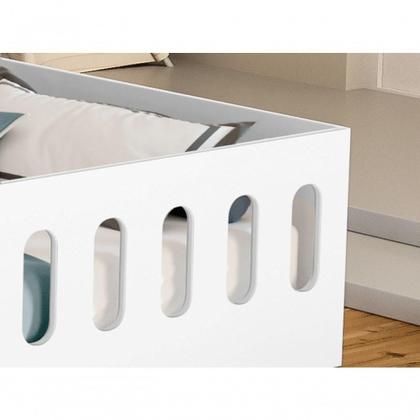 Imagem de Cama Infantil Casal Penélope Estilo Montessoriano Com Colchão Incluso
