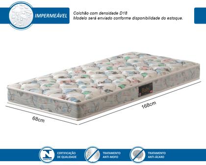 Imagem de Cama Infantil com Colchão Princesa Rosa