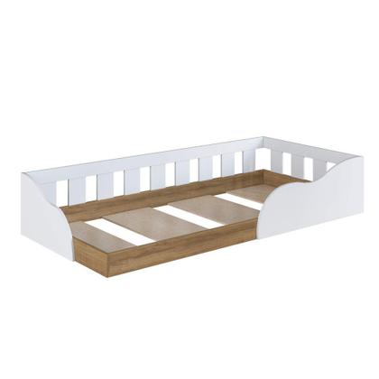 Imagem de Cama Infantil de Solteiro Montessoriana Sem Colchão CM6080 Memphis Art In Móveis