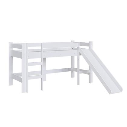 Imagem de Cama Infantil Elevada com Escorregador