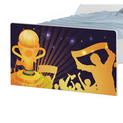Imagem de Cama infantil futebol troféu