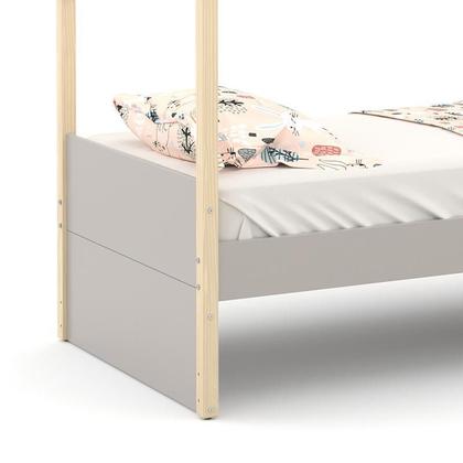 Imagem de Cama Infantil Kids Liv com Auxiliar New e 2 Colchões Supreme D20 - Matic Móveis