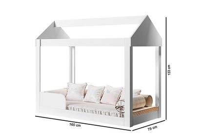 Imagem de Cama Infantil Montessori Dakota Branca Gabrielli