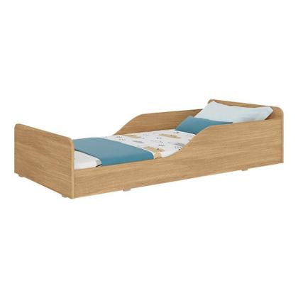 Imagem de Cama Infantil Montessoriana 100% Mdf Para Colchão 150x70cm Multimóveis 2379 Madeirado