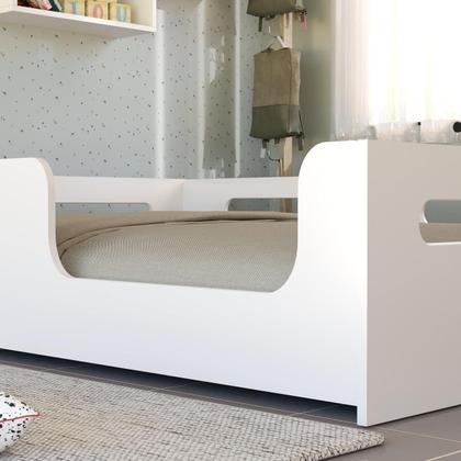 Imagem de Cama Infantil Montessoriana Casal Branca Potente