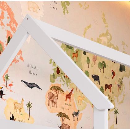 Imagem de Cama Infantil Montessoriana com Cama Auxiliar