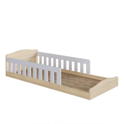 Imagem de Cama Infantil Montessoriana Com Grades de Proteção Laterais