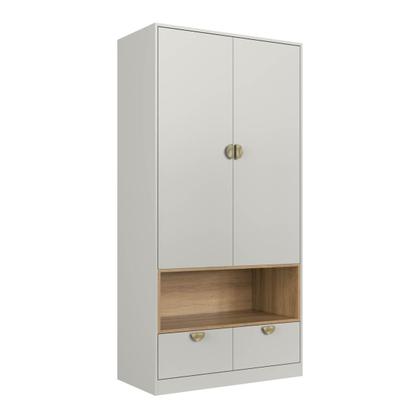 Imagem de Cama Infantil Montessoriana com Led e Guarda Roupa 2 Portas