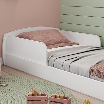 Imagem de Cama Infantil Montessoriana com Protecao Lateral Aurora