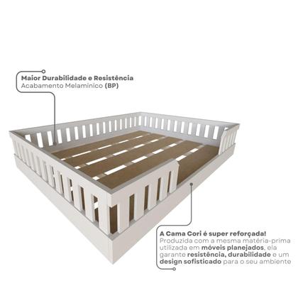 Imagem de Cama Infantil Montessoriana Cori Casal Yescasa