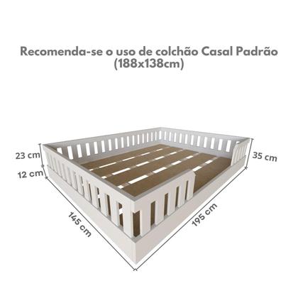 Imagem de Cama Infantil Montessoriana Cori Casal Yescasa