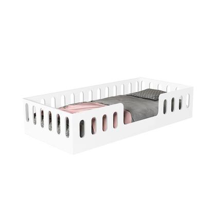 Imagem de Cama Infantil Montessoriana Helo Solteiro - Branca