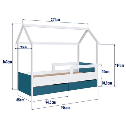 Imagem de Cama Infantil Montessoriana sem colchão com Gavetas Linha Infanto CCM021 Completa Móveis