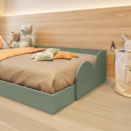 Imagem de Cama Infantil Montessoriana Solteiro Cloud