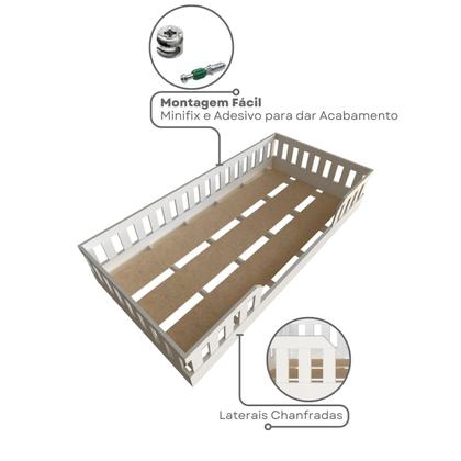 Imagem de Cama Infantil Montessoriana Solteiro Cori Yescasa