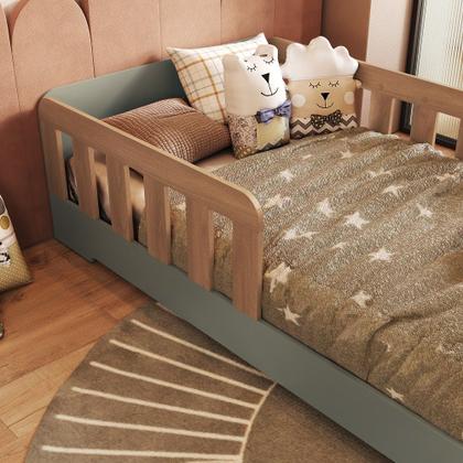 Imagem de Cama Infantil Montessoriana Solteiro em MDF Tony Mobikasa