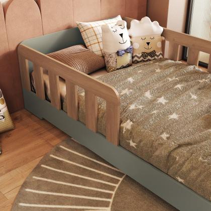 Imagem de Cama Infantil Montessoriana Solteiro em MDF Tony Mobikasa