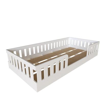 Imagem de Cama Infantil Montessoriana Solteiro Sol Branco