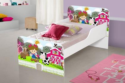 Imagem de Cama infantil móveis para quarto crianças meninas