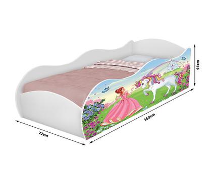 Imagem de Cama Infantil New Meninas com Colchão