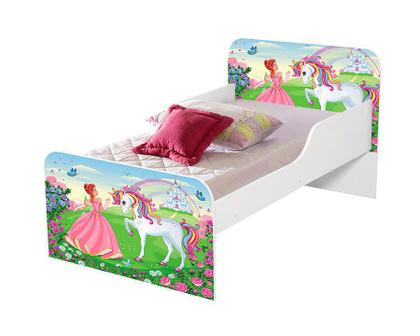 Imagem de Cama infantil princesa unicórnio