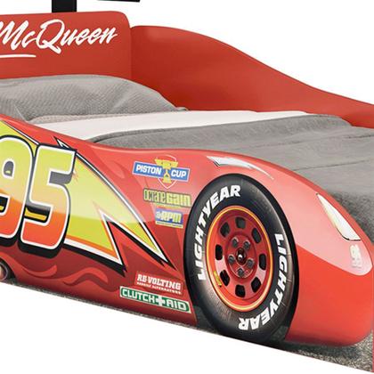 Cama Infantil Relâmpago McQueen 100% Mdf Vermelho OOL - Pura Magia ...