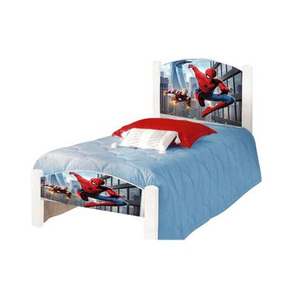 Imagem de Cama Infantil Solteiro Adesivada Homem Spider