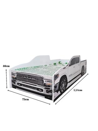 Imagem de Cama Infantil Temática Em MDF Robusto Não Acompanha Colchão