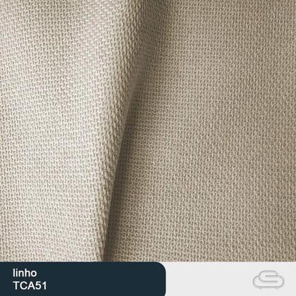 Imagem de Cama Japonesa com Cabeceira Corea Seo King Linho Bege - Sallar Home